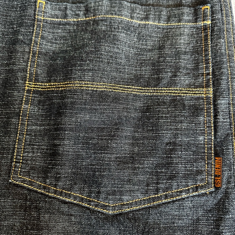 Black GSL Denim Jeans Coat - Picture 8 of 10